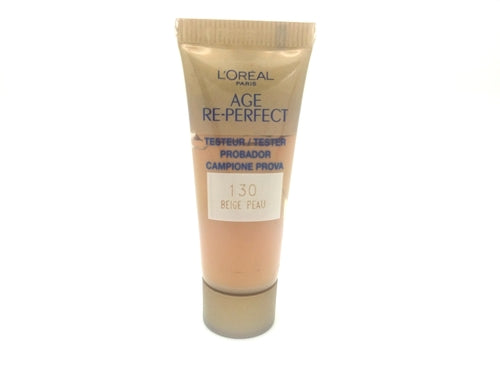 24 x L'Oreal Age Re-Perfect Foundation 130 Beige - 10ml Tester