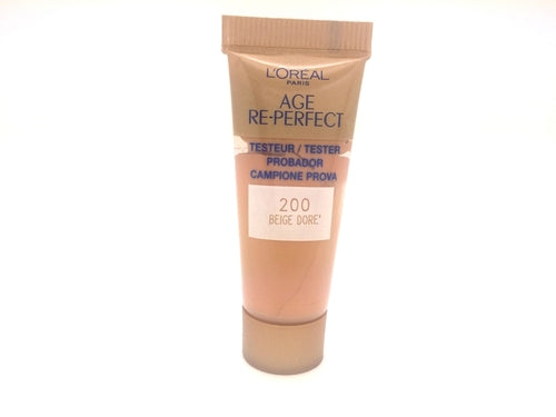 24 x L'Oreal Age Re-Perfect Foundation 200 Beige Dore - 10ml Tester