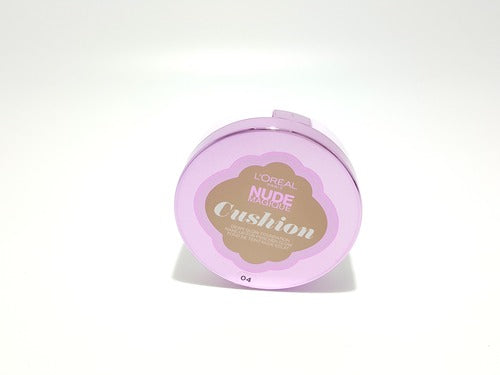 12 x L'Oreal Paris Nude Magique Cushion Foundation - 04 ROSE VANILLA