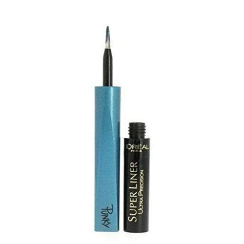 6 x L'Oreal SuperLiner Ultra Precision Punky Eyeliner - TURQUOISE