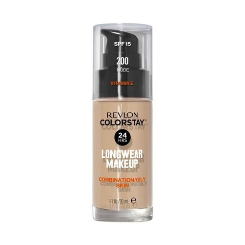 6 x Revlon Color Stay 24H Combination/Oily Skin Foundation - 200 NUDE