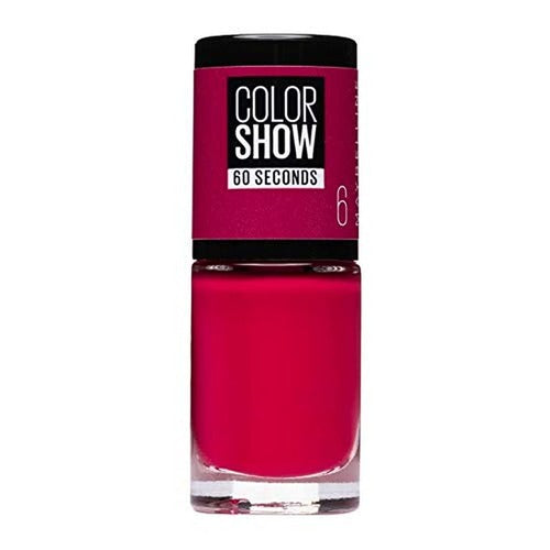 8 x Maybelline Colorshow 60 Seconds Nail Polish - 6 BUBBLICIOUS