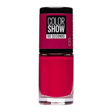 8 x Maybelline Colorshow 60 Seconds Nail Polish - 6 BUBBLICIOUS