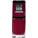 8 x Maybelline Colorshow 60 Seconds Nail Polish NO BARCODE - 20 BLUSH BERRY