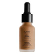 6 x NYX Total Control Drop Pro Foundation - CAPPUCCINO