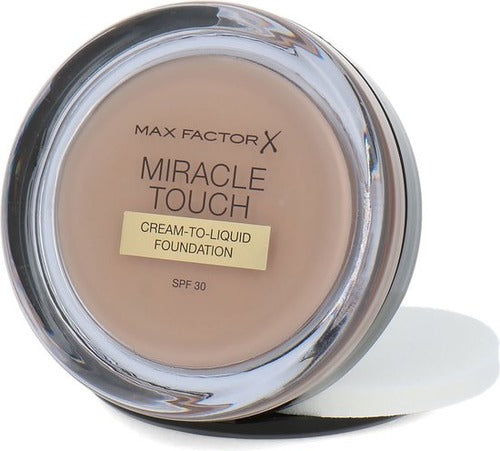 9 x Max Factor Miracle Touch Cream To Liquid Foundation - 078 SAND BEIGE