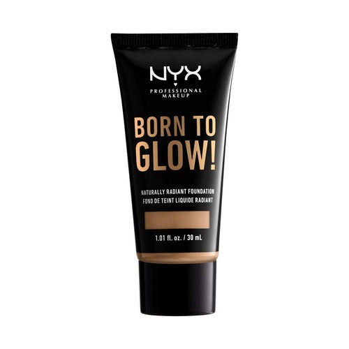 6 x NYX Professional Born to Glow Radiant Foundation - CAMEL