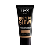 6 x NYX Professional Born to Glow Radiant Foundation - CAMEL