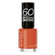 144 x Rimmel 60 Seconds Super Shine Nail Polish - 411 A LIL CHEEKY