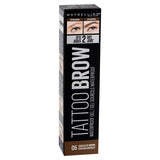 6 x Maybelline Tattoo Brow Waterproof Gel - 08 BLACK NOIR