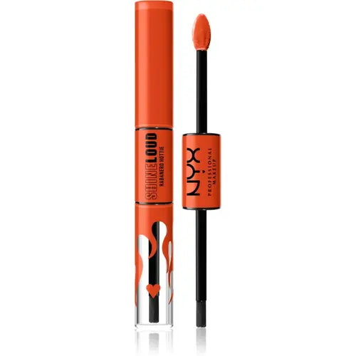 9 x NYX Professional Shine Loud High Pigment Lip Color - 32 HABANERO HOTTIE