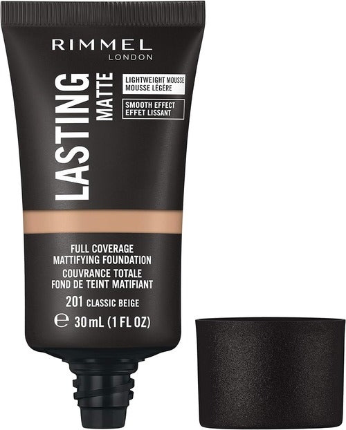 6 x Rimmel London Lasting Matte Foundation - 408 MAPLE