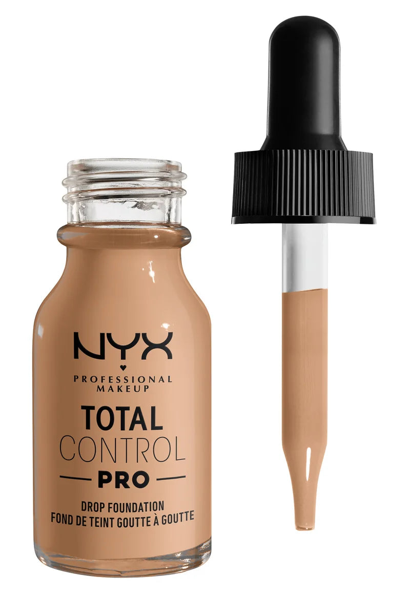 6 x NYX Total Control Drop Pro Foundation - 09 MEDIUM OLIVE