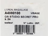 24 x L'Oreal Studio Secrets Tester Pods - 284