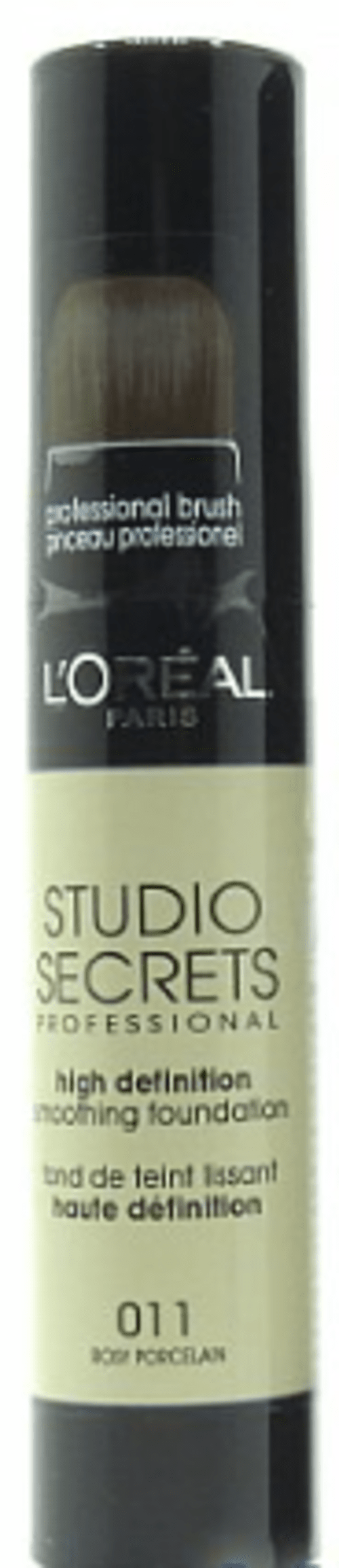 6 x L'Oreal Studio Secrets High Definition Smoothing Foundation - 11 ROSY PORCELAIN