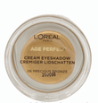 6 x L'Oreal Paris Age Perfect Cream Eyeshadow - 06 PRECIOUS BRONZE