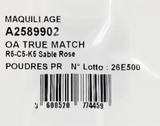 24 x L'Oreal OA True Match Tester Pods - K5 SABLE ROSE