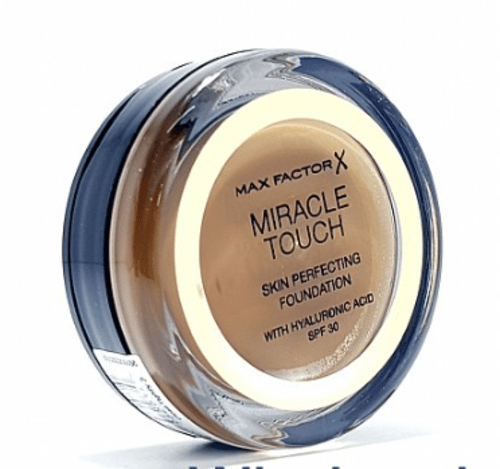 9 x Max Factor Miracle Touch Face Compact - 097 TOASTED ALMOND