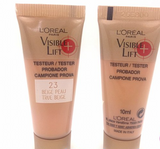 24 x L'Oreal Visible Lift 23 True Beige Foundation - 10ml Tester