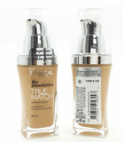 6 x L'Oreal True Match Foundation SPF17 (30 ml) - W7 GOLDEN AMBER