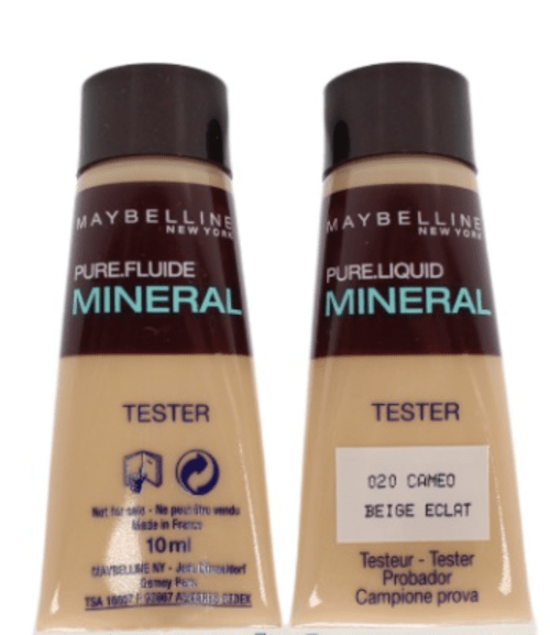 24 x Maybelline Pure Fluide Mineral TESTER - 20 CAMEO