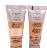 24 x L'Oreal True Match N2 Vanilla Foundation - 10ml Tester