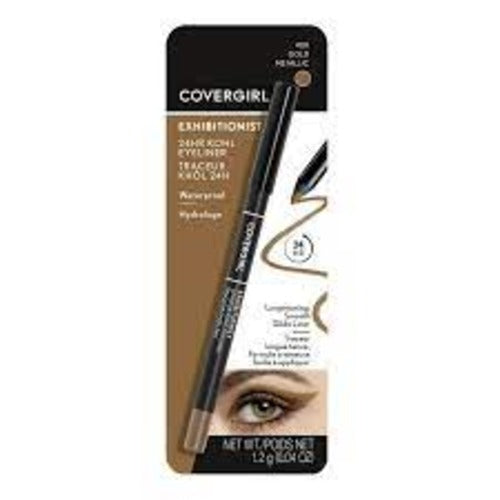 6 x Cover Girl Eyeliner Exhibitionist Waterproof - 400 GOLD METALLIC