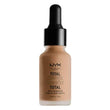 6 x NYX Total Control Drop Pro Foundation - 12.5 CAMEL