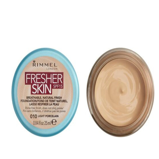 12 x Rimmel Fresher Skin SPF15 Foundation - 400 NATURAL BEIGE