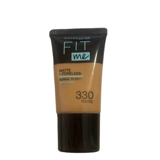 6 x Maybelline Fit Me Matte & Poreless Liquid Foundation 18ml - 330 TOFFEE