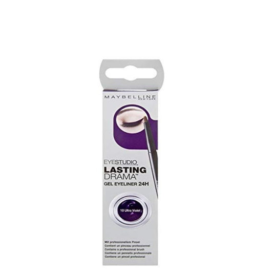 6 x Maybelline Lasting Drama Gel Eyeliner - 10 ULTRA VIOLET