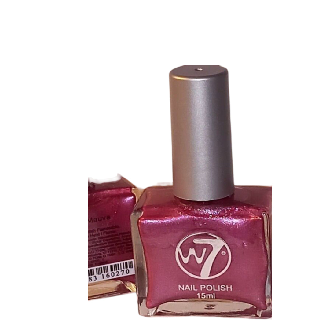 12 x W7 Nail Polish - 20 LILAC LIGHTNING