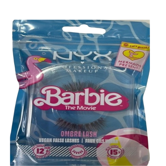 9 x NYX Professional Makeup Eye Lashes - 01 BARBIE JUMBO