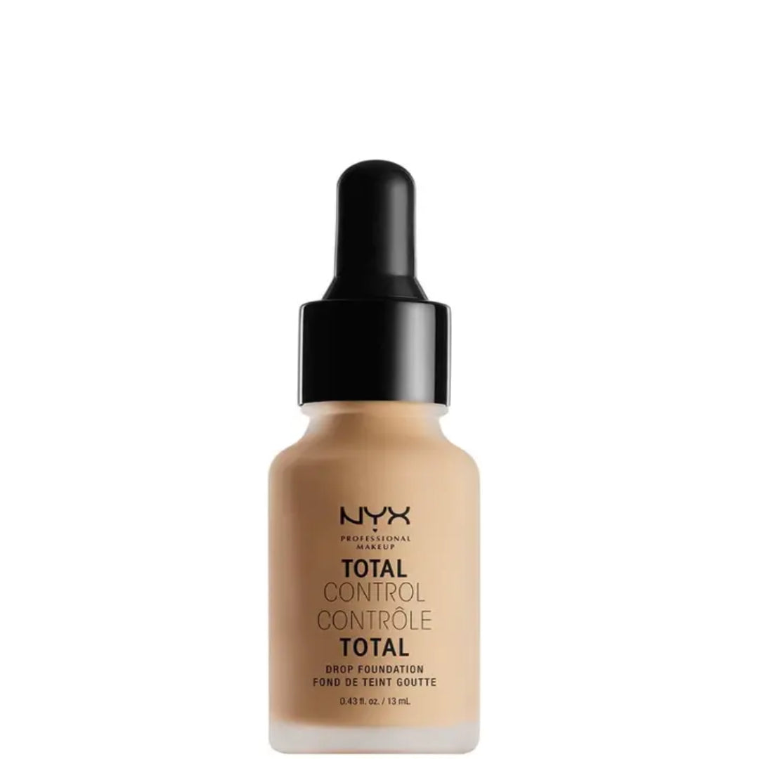 6 x NYX Total Control Drop Pro Foundation - 09 MEDIUM OLIVE