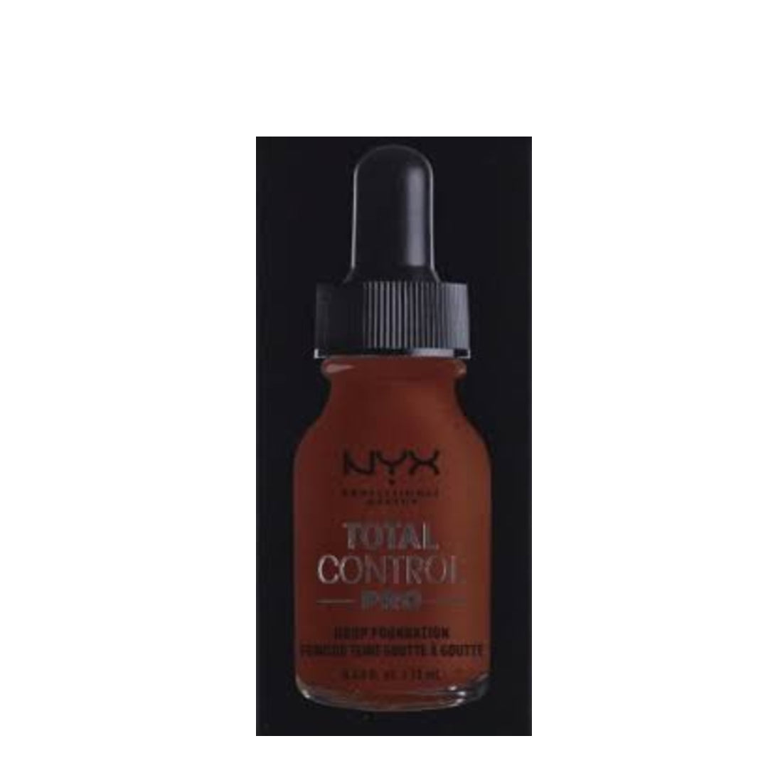 6 x NYX Total Control Drop Pro Foundation - 19 MOCHA