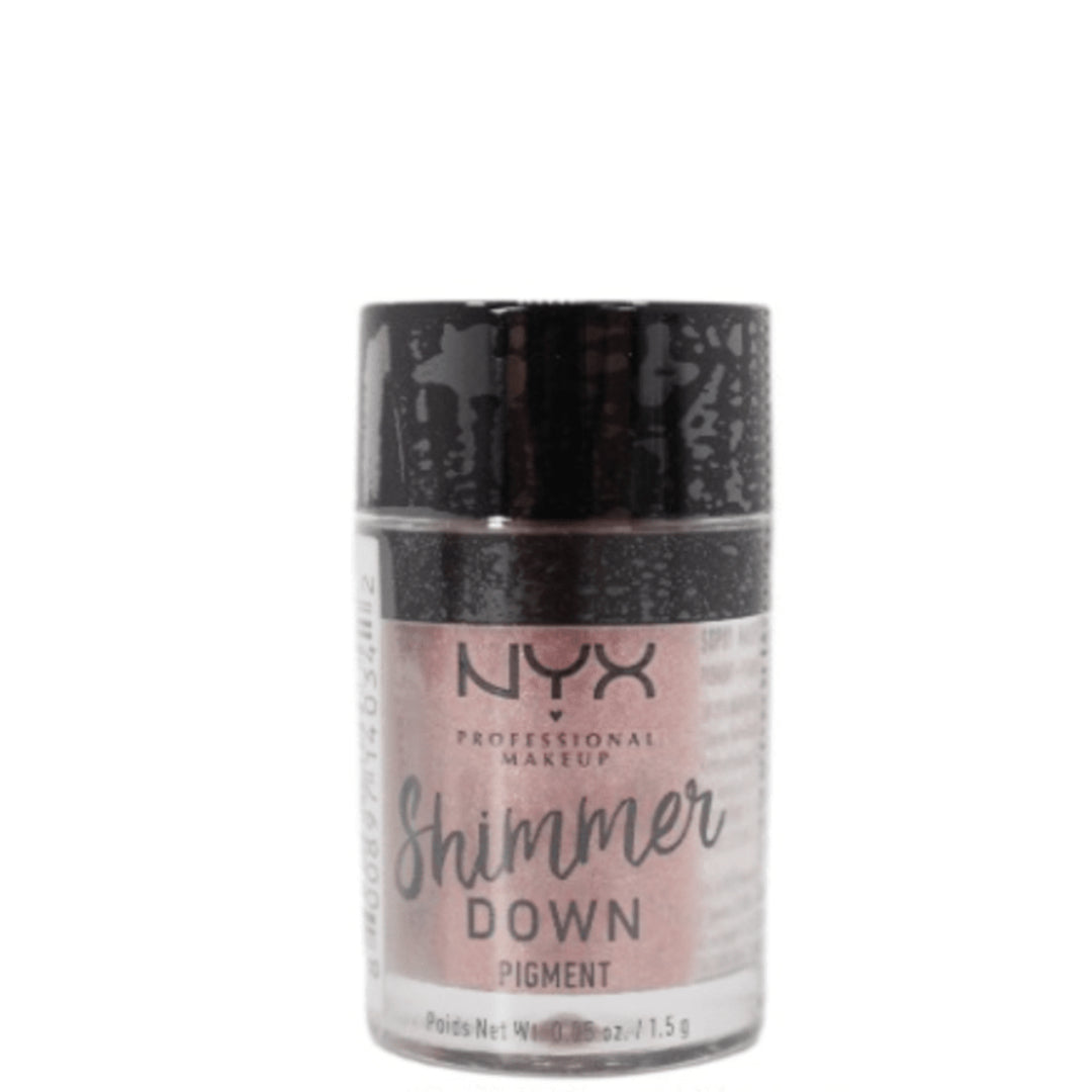 9 x NYX Professional Makeup Shimmer Down Pigments - 01 MAUVE PINK