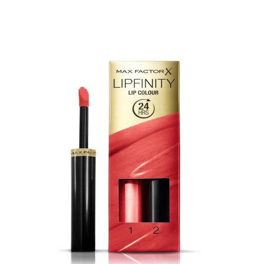 6 x Max Factor LipFinity 24HR Lip Colour - 142 EVERMORE RADIANT