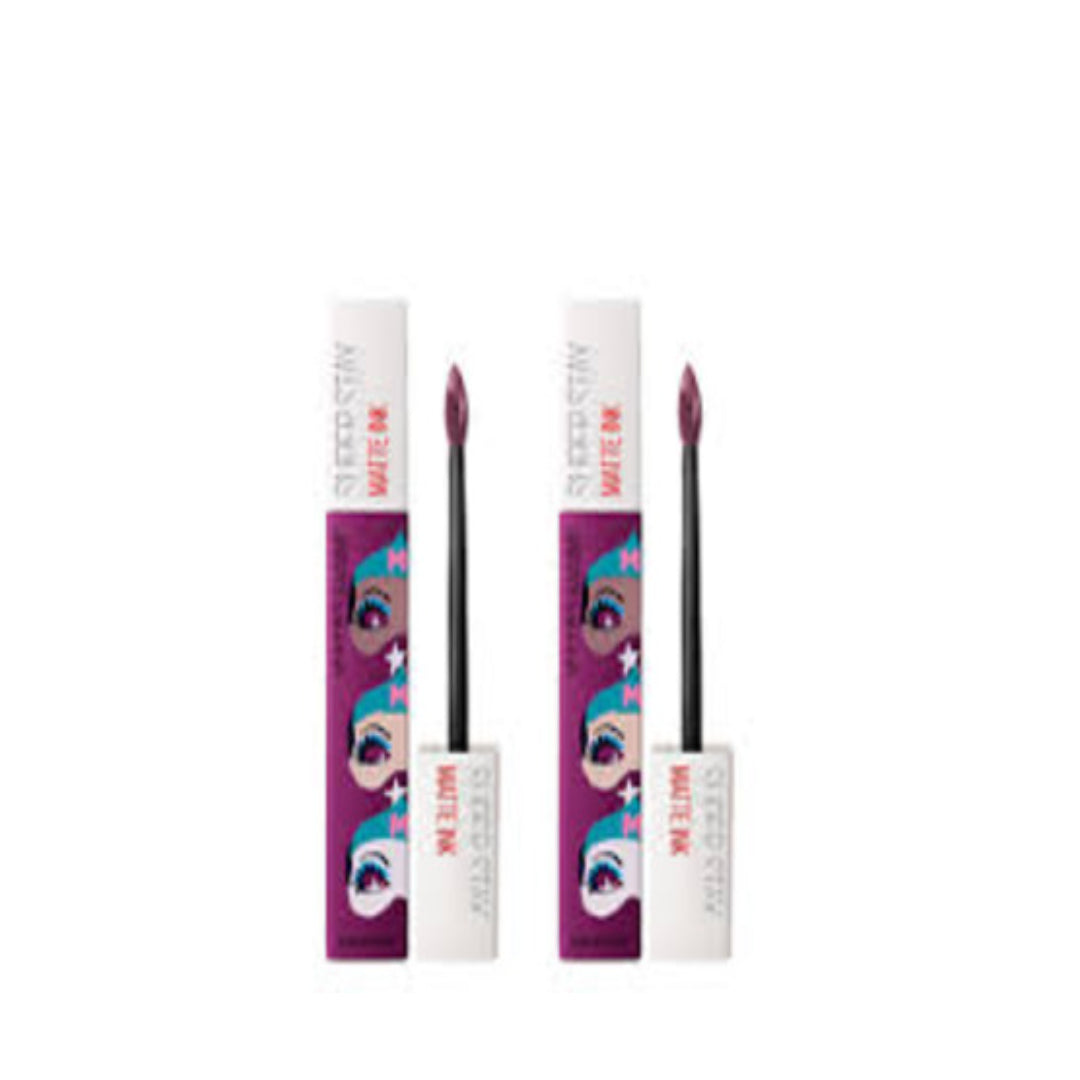 7 x Maybelline Superstay Matte Ink LIMITED EDITION Liquid Lipstick - 40 BELIEVER