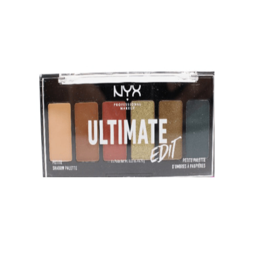 6 x NYX Professional Makeup Ultimate Petite Shadow Palette - ESCAPE ARTIST