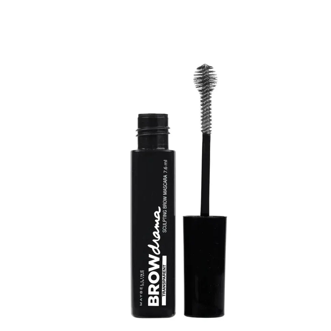 12 x Maybelline Brow Drama Sculpting Brow Mascara (7.6ml) - TRANSPARENT