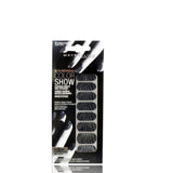 12 x Maybelline Colorshow Nail Stickers - 01 ZEBRA NIGHT