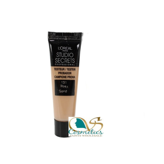 24 x L'Oreal Studio Secrets Foundation 10ml Tester - 131 ROSY SAND