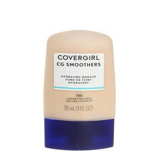 6 x Covergirl CG Smoothers All Day Hydrating Makeup Foundation - 720 CREAMY NATURAL