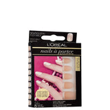 9 x L'Oreal Nails A Porter False Nails - 001 FRENCH TOUCH