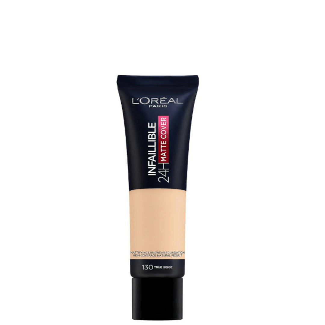 6 x L'Oreal Infallible 24HR Matte Foundation - 130 TRUE BEIGE