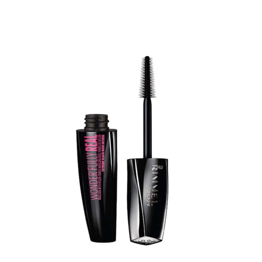 9 x Rimmel Wonder'fully Real Extreme Black Mascara - BLACK CASE