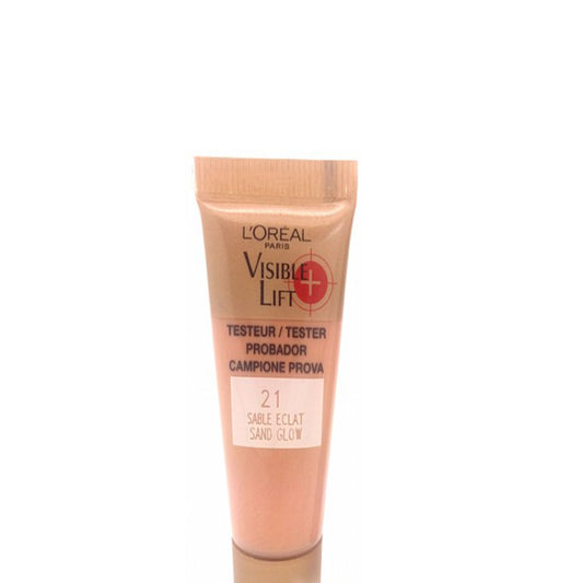 24 x L'Oreal Visible Lift 21 Sand Glow Foundation - 10ml Tester