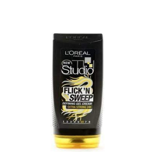 6 x L'Oreal Studio Flick N Sweep Defining Gel Cream