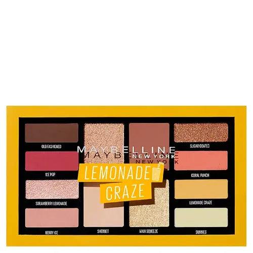 6 x Maybelline Lemonade Craze Eyeshadow Palette - LEMONADE CRAZE