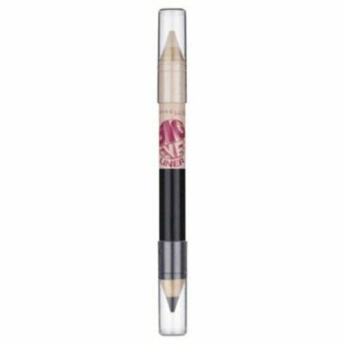 6 x Maybelline Big Eyes Duo EyeLiner - 02 BLACK & BEIGE